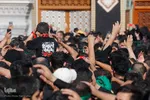 دسته عزاداری سادات چهل اختران در روز یازدهم محرم