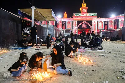 شام غریبان سید و سالار شهیدان در کربلا