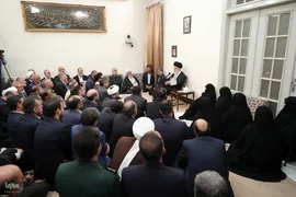 دیدار دست اندرکاران کنگره بزرگداشت ۹ هزار و ۸۰۰ شهید استان کرمانشاه با رهبر معظم انقلاب