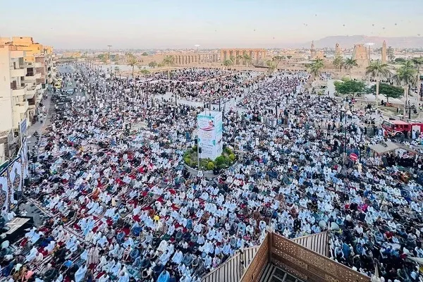 د قربانئ د نیکمرغه اختر په لمانځه او جشنونو کې په مصر کې د میلیونونو مصریانو  شتون