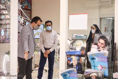 بازدید معاون هنری حوزه هنری کشور از ایکنا
