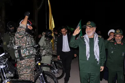 ورود فرمانده کل سپاه پاسداران انقلاب اسلامی به شیراز