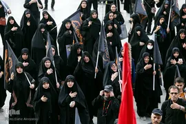 مراسم آیینی جاماندگان اربعین حسینی