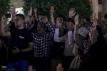 آیین لاله‌گردانی خدام حرم شاهچراغ(ع) در رثای شهادت امام رضا(ع)