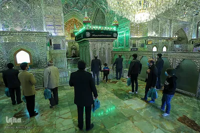 مراسم قرائت خطبه فدکیه در حرم شاهچراغ (ع)