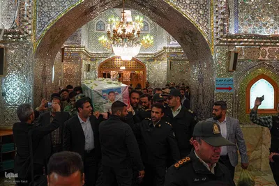 تشییع پیکر مطهر سرهنگ شهید احسان بخشنده در شیراز