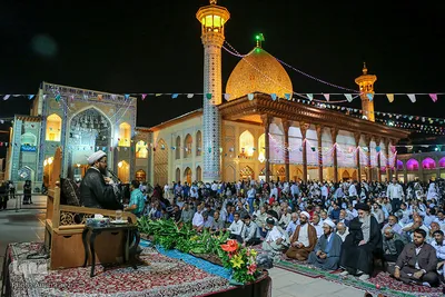 مراسم جشن عید غدیر در حرم شاهچراغ(ع)