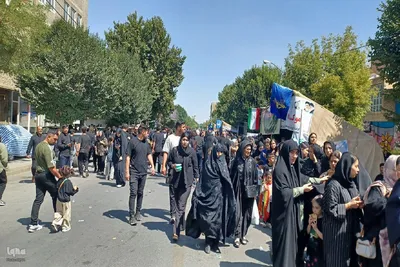 عزاداری جاماندگان اربعین در سلماس‎