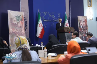 نشست خبری  اسماعیل بقایی، سخنگوی وزارت امور خارجه