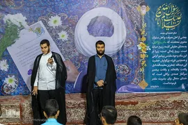 چهارمین آیین عمامه‌گذاری شماری از طلاب و همچنین جشن حفظ کل قرآن کریم گروهی دیگر از طلاب مدرسه علمیه دارالسلام