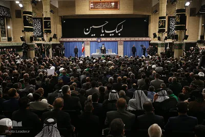 دیدار جمعی از موکب‌داران عراقی با رهبر انقلاب