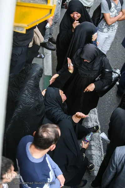 تشییع پیکر ۵۴ شهید دفاع مقدس 