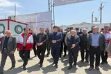 بازدید رئیس ستاد مرکزی اربعین از مرز باشماق + عکس