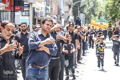 عزاداری عاشقان حسینی شهرستان ملایر‎ در عاشورا