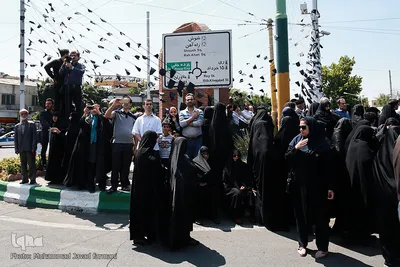 مراسم تشییع پیکر مرحوم حجت‌الاسلام سیدمهدی طباطبایی، استاد برجسته اخلاق