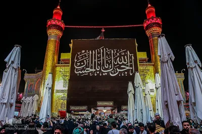 آستان مقدس علوی در ایام اربعین