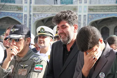 تشییع پیکر شهید سانحه کنارک در شهرکرد