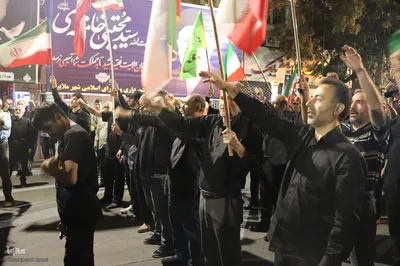 ایستادگی مردم ملایر در صدوبیست وپنجمین شب اقتدار

