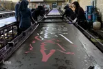 تجلی محرم در صنعت پرچم‌سازی‎