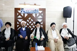 دیدار با نمایندگان مراجع تقلید درمکه