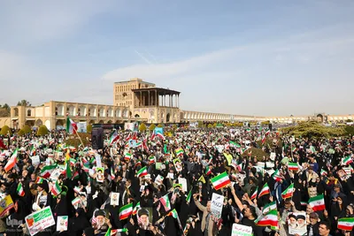مراسم راهپیمایی ۲۲ بهمن در اصفهان