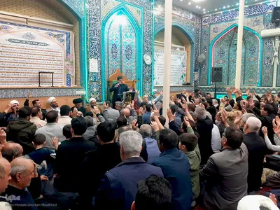 مراسم استقبال از ماه مبارک رمضان در شهرستان اهر