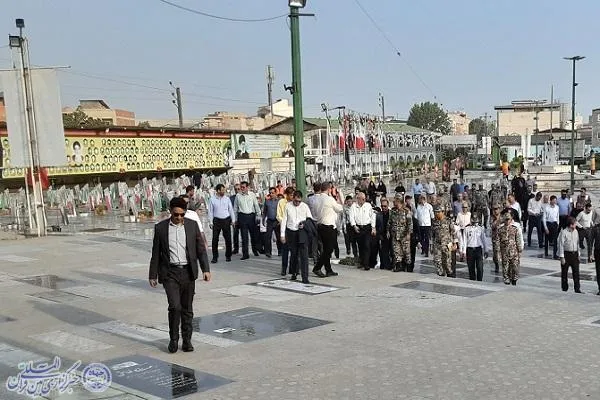 آیین غبارروبی آستان مقدس  امامزاده ابراهیم ع بابلسر همراه با تجلیل منتخبین متسابقین چهل و ششمین دوره مسابقات سراسری قرآن کریم