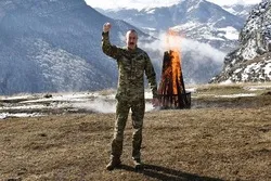 Azərbaycan Prezidenti Novruz bayramını Şuşada qeyd edib - Video