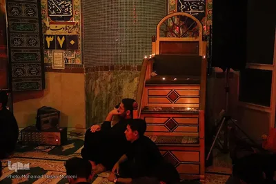مراسم عزاداری شام غریبان در همدان‎