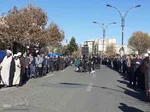 مراسم عزاداری خیابانی شهادت حضرت زهرا(س) در اهر