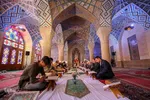 محفل انس با قرآن کریم در مسجد نصیرالملک‎‎