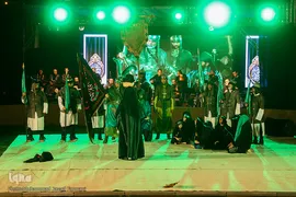 تعزیه «سوگ آزادگی» در بوستان آب و آتش
