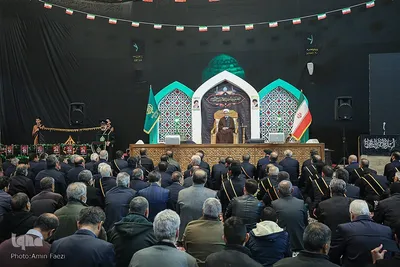 مراسم سوگواری شام بزرگداشت شهادت حضرت شاهچراغ(ع)‎‎