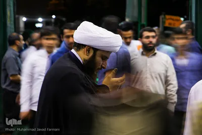 اولین دعای کمیل ماه مبارک رمضان در مسجد ارک