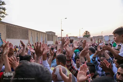 شادپیمایی روز غدیر در شیراز
