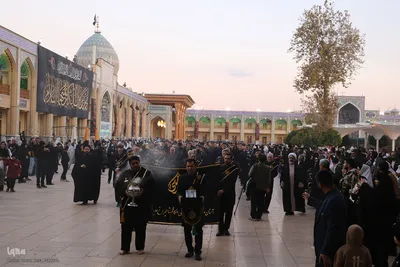 مراسم عزاداری شب شهادت حضرت شاهچراغ(ع)