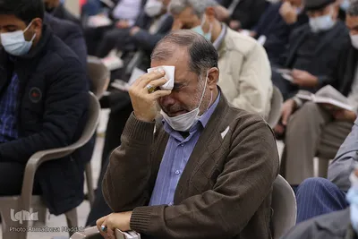 قرائت دعای ندبه در بنای مقدس مهدیه بزرگ شیراز‎‎