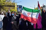 راهپیمایی مردمی حمایت از کودکان و زنان مظلوم غزه در چهارمحال و بختیاری