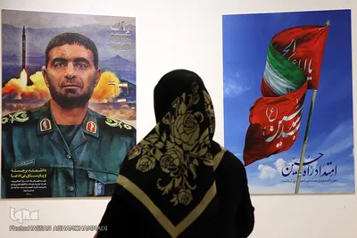 مراسم افتتاحیه نمایشگاه عکس و پوستر «گنج جنگ» در خانه هنرمندان ایران