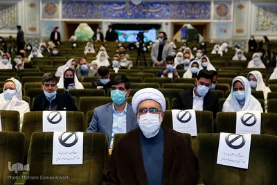 آیین سراسری جشن ازدواج ۸۸۸ نو عروس در حرم مطهر رضوی