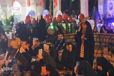احیای شب نوزدهم ماه رمضان در اراک
