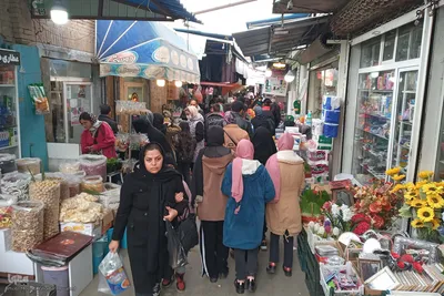 حال و هوای بازار خرید آخر سال در اهر