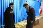 دیدار رئیس مرکز اطلاع رسانی وزارت کشور با حجت‌الاسلام عبادی