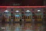 اولین برف زمستانی در قم
