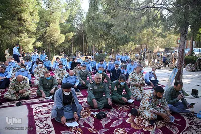 همایش پیاده روی مشترک تیپ 55 هوابرد و کارکنان پایگاه هوایی شهید دوران‎