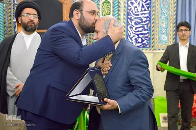 مراسم تجلیل از محمدعلی دهدشتی پیشکسوت قرآنی در قم
