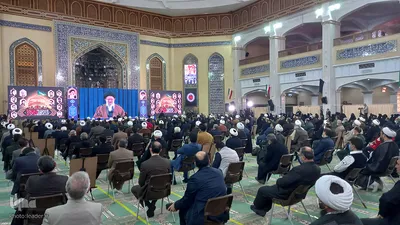 دیدار مردم تبریز به مناسبت سالروز قیام ۲۹ بهمن ۱۳۵۶