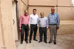 آیین سنتی پوش کشی در خانه امام حسینی یزد‎