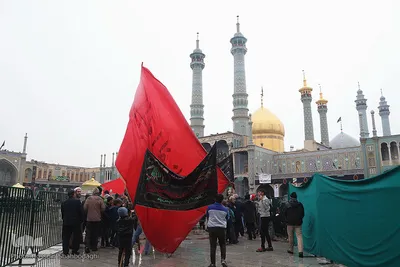 ⁨قم عزادار دخت نبی مکرم اسلام⁩(ص)