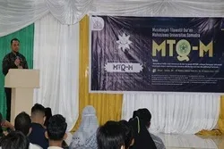 Warek III Dr M Zulfri Buka MTQ Mahasiswa Unsam